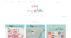 Desktop Screenshot of cloverandviolet.com